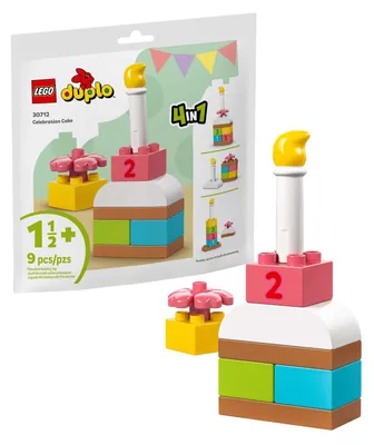 Image de LEGO DUPLO Festive Cake, jeu de construction, 1.5 ans/années, plastique, 9 pièces, 75 g