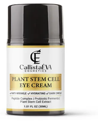 Produktbild von CallistaÉVA Stammzellen Augencreme – Anti-Aging gegen Augenringe, Schwellungen & Falten – Mit Peptiden, Hyaluron, Alle Haupttypen– 30ml