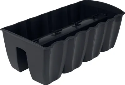 Zdjęcie produktu dla Doniczka Prosperplast CROWN antracyt 58 cm