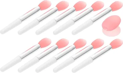 Produktbild von Peeling-Lippenpinsel, Silikonpinsel, Lippenmasken-Applikator, Kosmetikzubehör