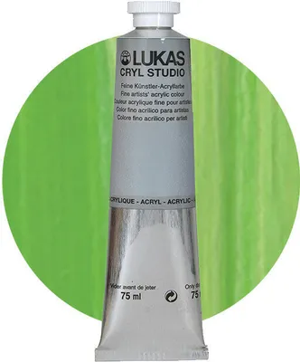 Obrázok produktu pre Lukas Cryl Studio Akrylová farba Chrome Green Light 75 ml 1 ks
