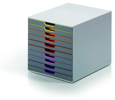 Obrázok produktu pre Durable VARICOLOR 10, Plast, Viacfarebný, C4, Obálka, List, Note, Papája, Picture, 292 x 356 x 280 mm, 1 kusov