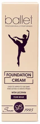 Produktbild von Ballet Foundation Cream mit Lecithin – Flüssiges Make-up, Farbton Beige 41 g