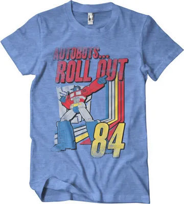 Produktbild von Autobots - Roll Out T-Shirt - Large - BlueHeather