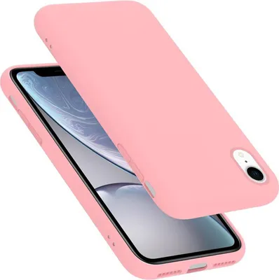 Image de Cadorabo Housse pour Apple iPhone XR Housse rose Housse pour téléphone portable Case Cover TPU Etui