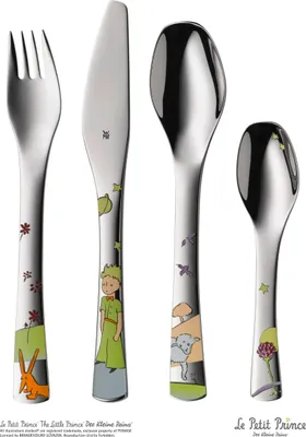 Produktbild von WMF Kinderbesteck-Set 4-teilig Der kleine Prinz