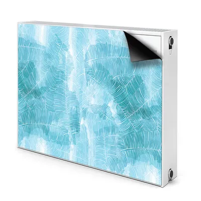 Produktbild von Magnet Heizkörper-Abdeckung Verkleidung Abdeckung Heizkörperabdeckung 110x60 cm - Tropisches Muster