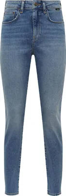 Produktbild von mavi Jeans Hoher Bund 5-Pocket Design Denim Klassischer Look  Größe: 26W / 29L