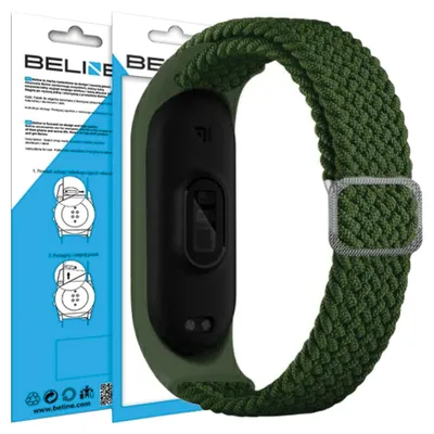 Image de Beline Mi Band 3/4 Textile Strap Green/Green