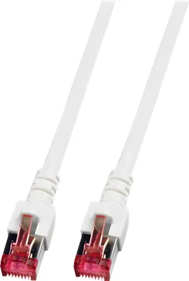 Imagen del producto de EFB K5518.0,25 RJ45 Patchkabel S/FTP, Cat.6, LSZH, 0,25m, weiß