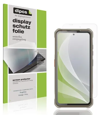 Immagine prodotto di 4x Pellicola Protettiva per RugOne Xsnap 7 Pro Protezione Schermo Antiriflesso dipos