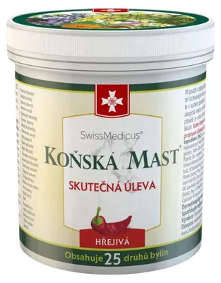 Obrázok produktu pre Konská masť hrejivá 250 ml – SwissMedicus