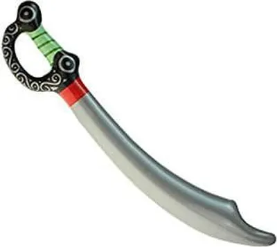 Produktbild von Aufblasbares Schwert für Piraten 76cm