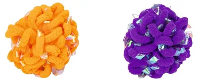 Produktbild von Beeztees Katzenspielzeug Halloween Sparklebälle - 2 Stück