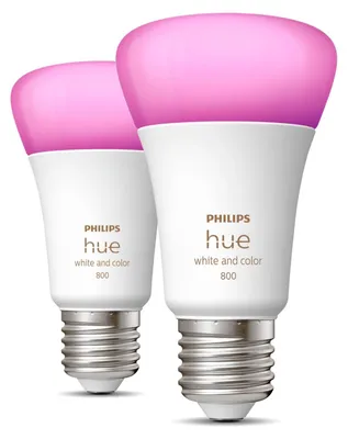 Produktbild von White & Color Ambiance E27 (Doppelpack, ersetzt 60 Watt)