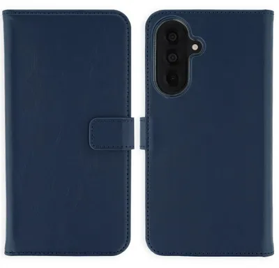 Produktbild von Selencia Echtleder-Hülle für das Samsung Galaxy A37 (5G) – Dunkelblau
