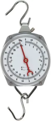 Produktbild von Zeigerschnellwaage Hängewaage bis 10 kg Kofferwaage Unterteilung je 50 g