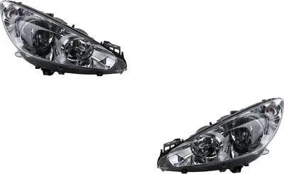 Produktbild von Scheinwerfer passend für Peugeot 308 05/11- H7 H1 Set Links Rechts 6208X6 9674039880 6206X6 9674039780 Johns