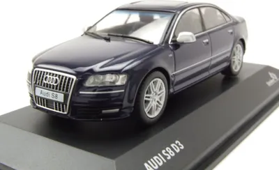 Produktbild von Solido 421438211 Audi S8 D3 2010 dunkelblau 1:43