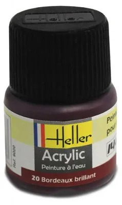 Obrázek produktu pro Heller – lesklá bordó – č. 20 – barva na modely