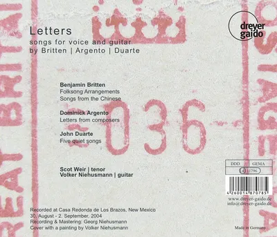 Produktbild von Letters-Lieder