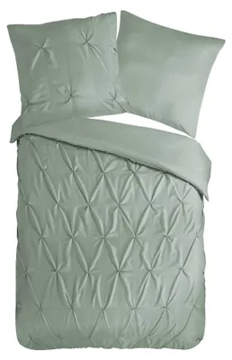 Immagine prodotto di Biancheria da letto "Elegance" - Verde - (140x220 cm) - 100% poliestere
