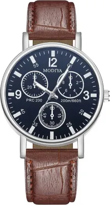 Produktbild von Herren Uhr GO-33665 - Braun / Schwarz für jeden Anlass KP33665
