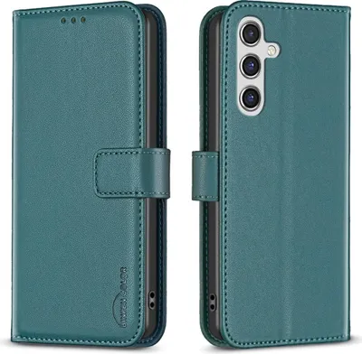 Produktbild von Samsung Galaxy A36 Hülle - BINFEN Klapphülle - Grün