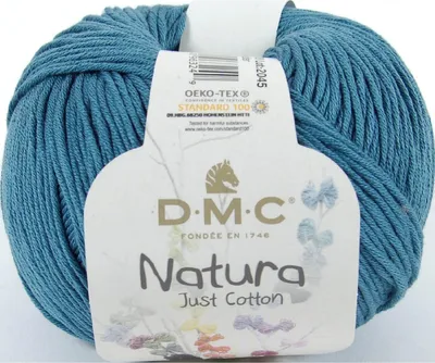 Produktbild von DMC Natura Just Baumwolle – weiches, mattes Garn aus 100 % gekämmter Baumwolle, 302, (Farbe N878)