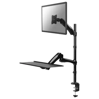 Produktbild von Neomounts by Newstar Monitor-Maus-Tastatur-Halterung FPMA-D500KEYB schwarz, Tischklemme