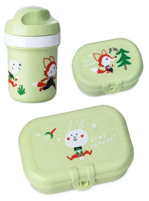 Productafbeelding van koziol 8641757, Sada lunchbox, Kinderen, Meerdere kleuren, Met afbeelding, 154 mm, 74 mm
