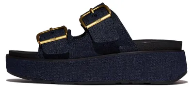 Produktbild von FITFLOP FitFlop Gen-FF Max Buckle Two-Bar Denim Slides 38