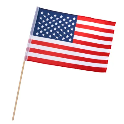Produktbild von schaukelfahne usa 30x45cm (60cm Stock)