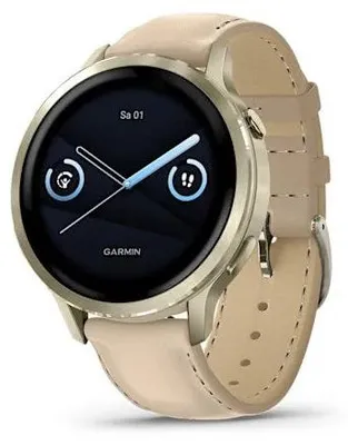Image de Garmin Venu 4, 3,05 cm (1.2"), AMOLED, écran tactile, 8 Go, GPS, 33 g