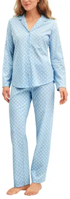 Produktbild von CALIDA Lovely Nights Pyjama Damen Cascade Blue 52-54