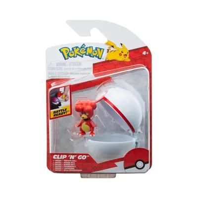 Produktbild von POKEMON PKW3139 Magby + Pokeball