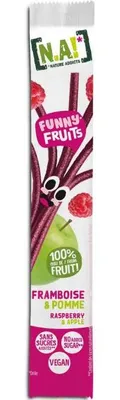 Produktbild von N.A! Nature Addicts Funny Fruits Himbeere 16g