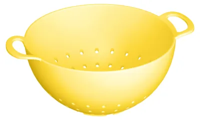 Produktbild von Robuster Seiher im Natur-Design aus 98 % Biopolymer, spülmaschinengeeignet