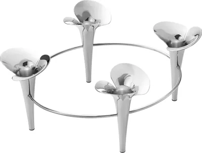 Produktbild von Georg Jensen BLOOM BOTANICA TAPER CANDLEHOLDER, , 4 CANDLES, SS 10020271