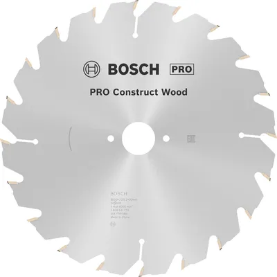 Produktbild von PRO Construct Wood Kreissägeblatt, 250 x 3,2 x 30 mm