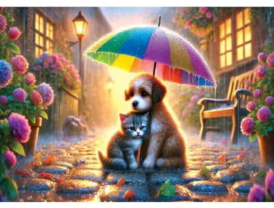 Zdjęcie produktu dla YAZZ Puzzle „Pod parasolem” 1000 elementów