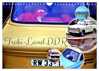 Produktbild von Trabi-Land DDR (Wandkalender 2027 DIN A4 quer), CALVENDO Monatskalender