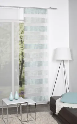 Immagine prodotto di Tende a pannello a strisce orizzontali, dimensioni 60 x 245 cm, per finestre