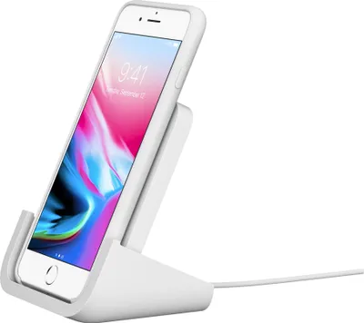 Immagine prodotto di Logitech Powered - Kabelloses Ladegerät + AC-Netzteil - 7.5 Watt - weiß - Europa