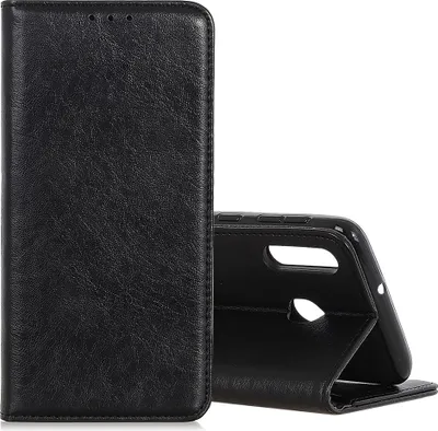 Produktbild von Mobigear Classic Elegance Samsung Galaxy A40 Hülle Klapphülle Geldbörse - Schwarz