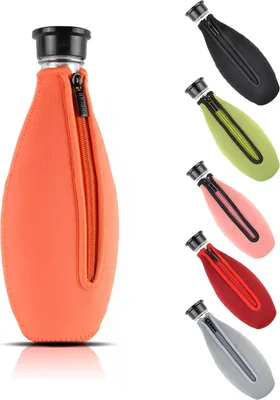 Produktbild von Schutzhülle für Glasflasche - Neopren - geeignet für SodaStream