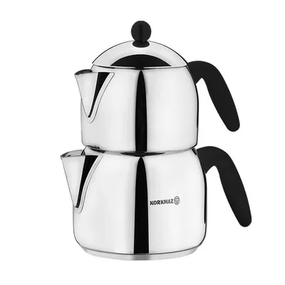 Produktbild von Korkmaz Orbit A037 Midi Teekannen-Set 2,1 l, ideal für Teeliebhaber
