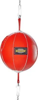 Produktbild von Doppelendball aus Leder inkl. Spanngurten red