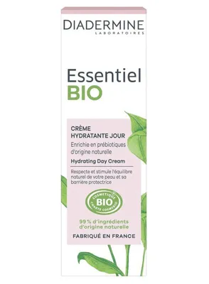 Zdjęcie produktu dla Krem Nawilżający Do Twarzy Diadermine Essentiel Bio Na Dzień 50 Ml