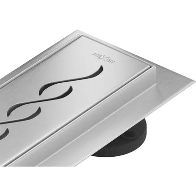 Obrázok produktu pre Mexen Flat 360° M18 odtokový žľab otočný 70 cm, chrómová - 1023070-40